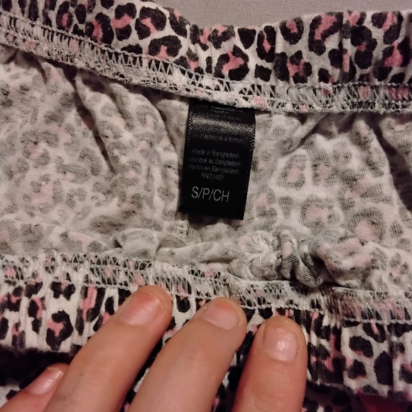 Cheetah Print Women's Shorts with Pink Accents - Picture 3 of 3